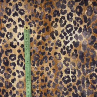 Dvojitá gázovina/mušelín Animal skin panther digital print