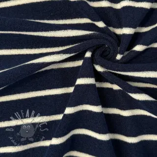 Froteekangas YARN DYED Stripe BIG dark blue