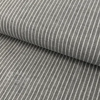 Kaksinkertainen harsokangas/musliini YARN DYED Stripes grey