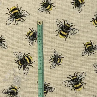 Sisustuskangas GOBELIN PREMIUM Bumble Bee Family