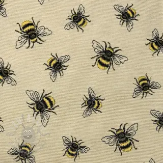Sisustuskangas GOBELIN PREMIUM Bumble Bee Family