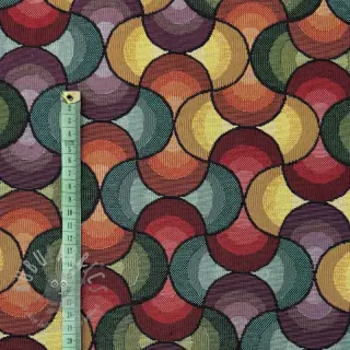 Sisustuskangas GOBELIN PREMIUM Graphic Wave Scale
