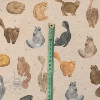 Sisustuskangas Cat Furry Friend digital print