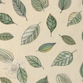 Sisustuskangas Handpainted Leaf Art digital print