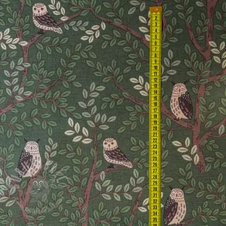 Sisustuskangas premium Forest Wood Owl