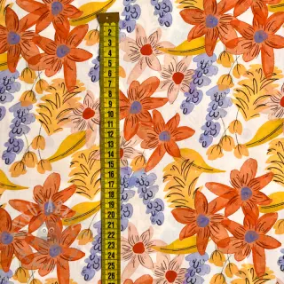 Viskoosi RADIANCE Old flowers digital print