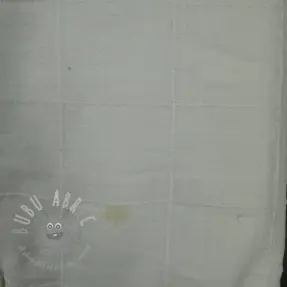 Puuvillakangas VOILE DOBBY off white 2. laatuluokka