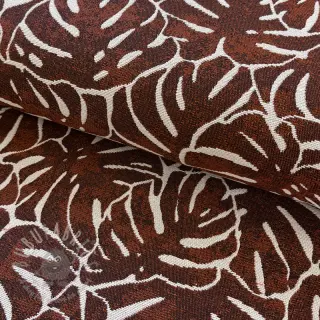 Sisustuskangas jacquard Anthéa terracotta