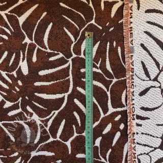 Sisustuskangas jacquard Anthéa terracotta