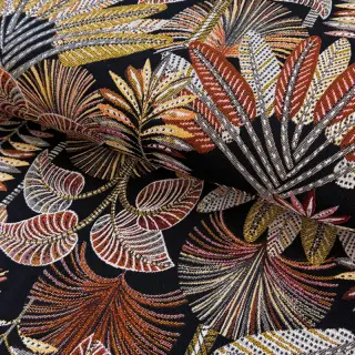 Dekoračná látka jacquard Mayorque noir