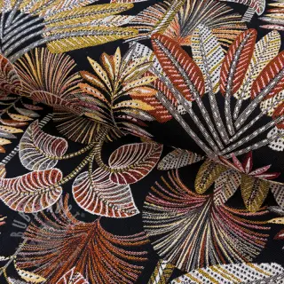 Sisustuskangas jacquard Mayorque noir