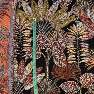 Sisustuskangas jacquard Mayorque noir