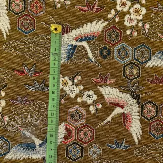 Sisustuskangas jacquard Grues or