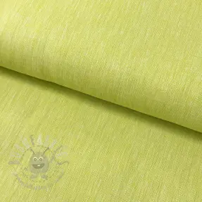 Pellava puuvillalla Fishbone bright green