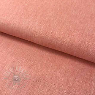 Pellava puuvillalla Fishbone salmon