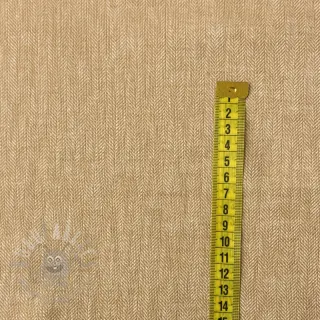 Pellava puuvillalla Fishbone camel