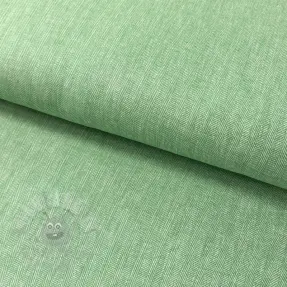 Pellava puuvillalla Fishbone green