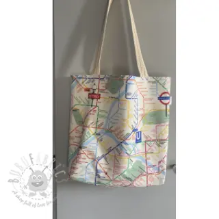 Sisustuskangas premium Subway underground