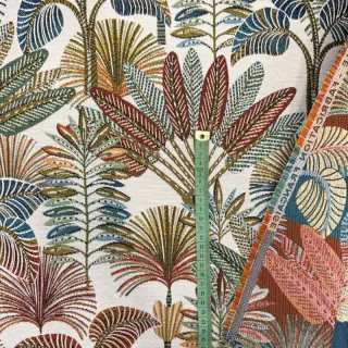 Dekoračná látka jacquard Mayorque blanc