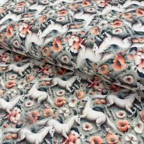 Neulos Pretty Horses design B digital print