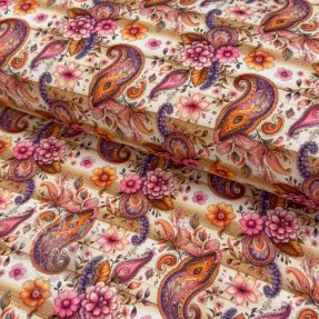 Neulos Paisley woody design Ja digital print