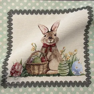 Sisustuskangas GOBELIN PREMIUM Easter Bunny Eggs PANEL