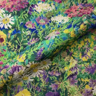 Sisustuskangas premium Spring Flower Garden digital print
