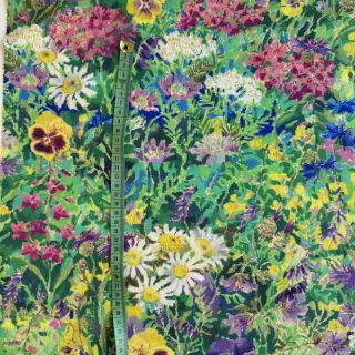 Dekoračná látka premium Spring Flower Garden digital print