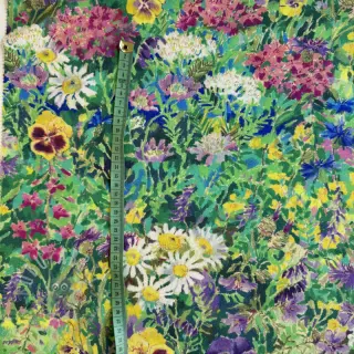 Sisustuskangas premium Spring Flower Garden digital print