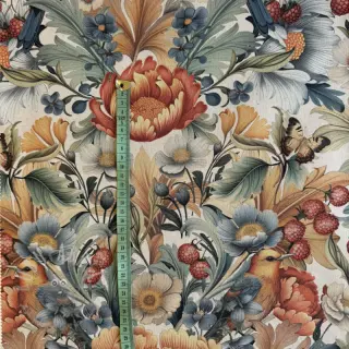 Sisustuskangas Linenlook Bloom Fruit Paradise digital print