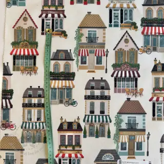 Sisustuskangas premium Shop Boutique City digital print