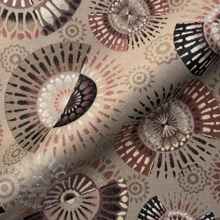 Sisustuskangas jacquard Mandala Circle Sun