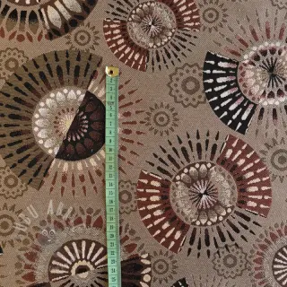 Sisustuskangas jacquard Mandala Circle Sun