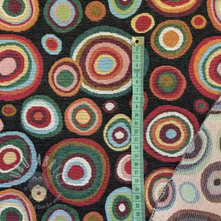 Sisustuskangas JACQUARD MAGMA noir