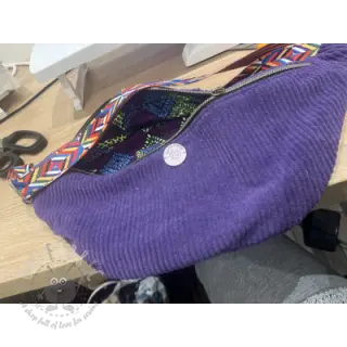 Vakosametti 6W WASHED STRETCH purple