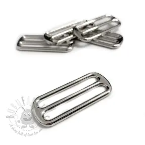 Säätösolki 40 mm silver