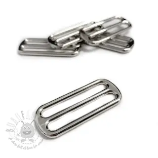 Säätösolki 40 mm silver