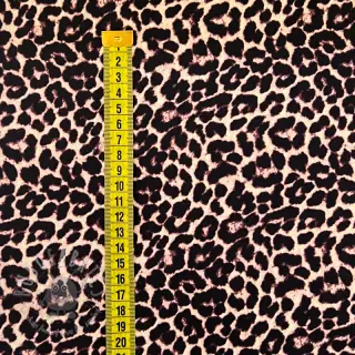 Viskoosi SATIN Animal skin digital print