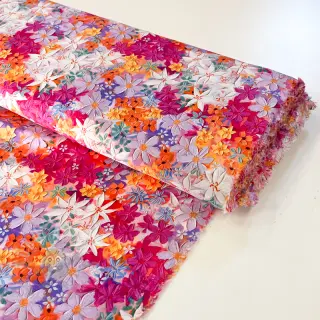 Viskoosi RADIANCE Gracia flowers digital print