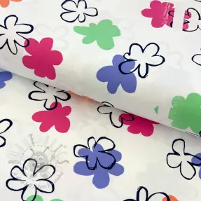 Neulos Flower prints white