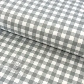 Puuvillakangas FLANNEL Check sage