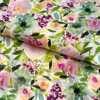Puuvillakangas VOILE Fresh morning digital print