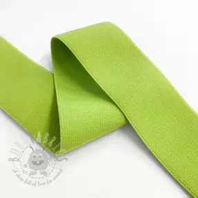 Sileä kuminauha 4 cm lime