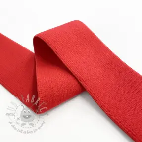 Sileä kuminauha 4 cm red