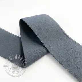 Sileä kuminauha 4 cm dark grey