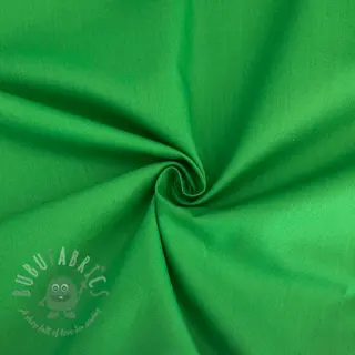 Puuvillapopliini kelly green