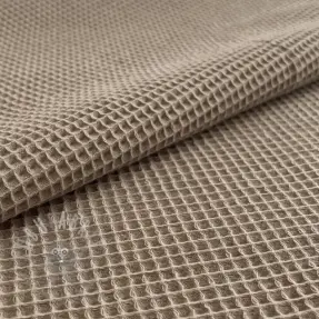 Puuvilla vohvelisidoksella khaki