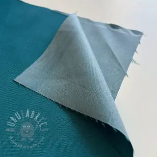 Tuulipukukangas vedenhylkivällä käsittelyllä cyan