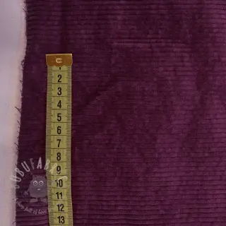Vakosametti 6W WASHED STRETCH aubergine