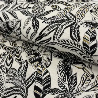 Sisustuskangas jacquard Fortuna blanc